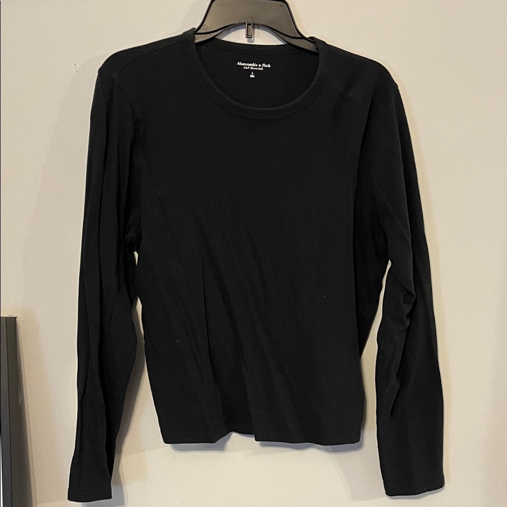 Abercrombie Women's Classic Black Long Sleeve Tee